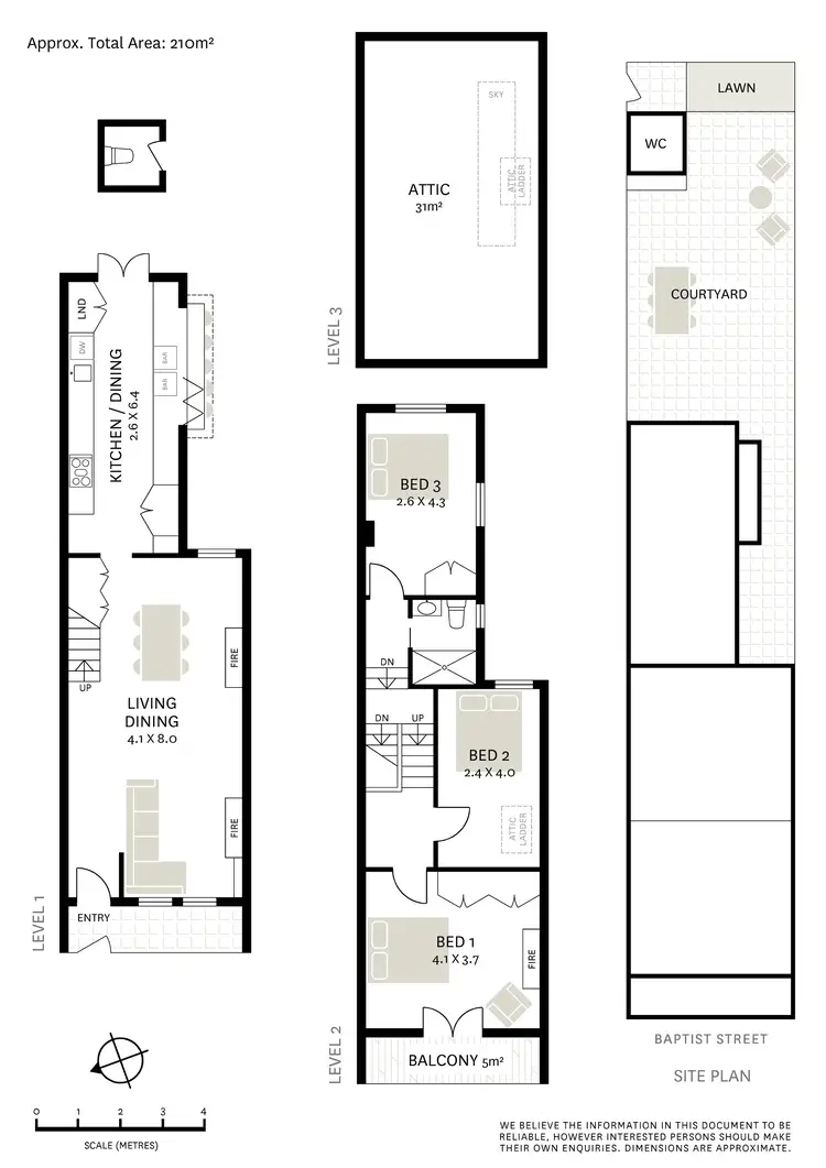 Floorplan of Homely house listing, 55 Baptist Street, Redfern NSW 2016