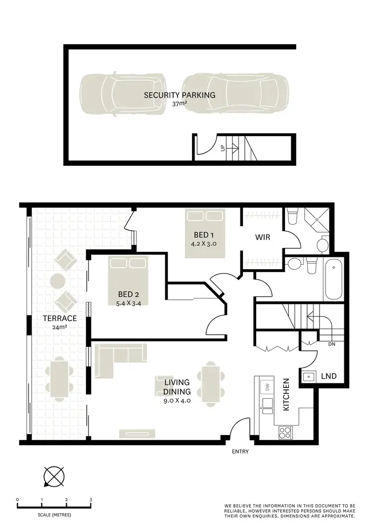 Floorplan of Homely apartment listing, 1/119-135 Church Street, Camperdown NSW 2050