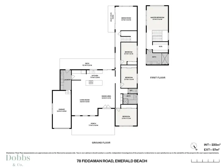 Floorplan of Homely house listing, 78 Fiddaman Road, Emerald Beach NSW 2456