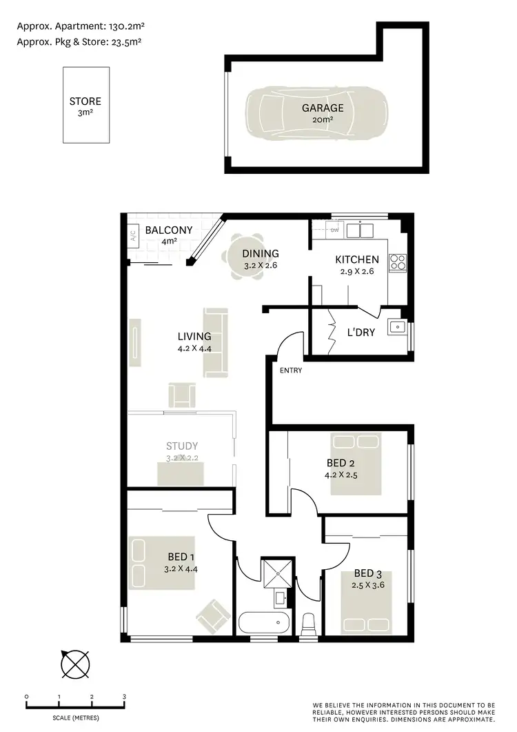 Floorplan of Homely apartment listing, 14/7 Bortfield Drive, Chiswick NSW 2046