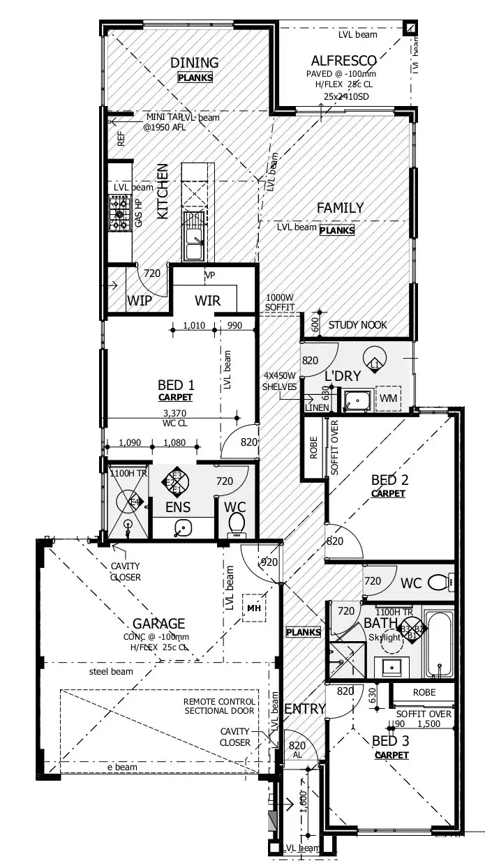 Floorplan of Homely house listing, 11 Limahuli Way, Lakelands WA 6180