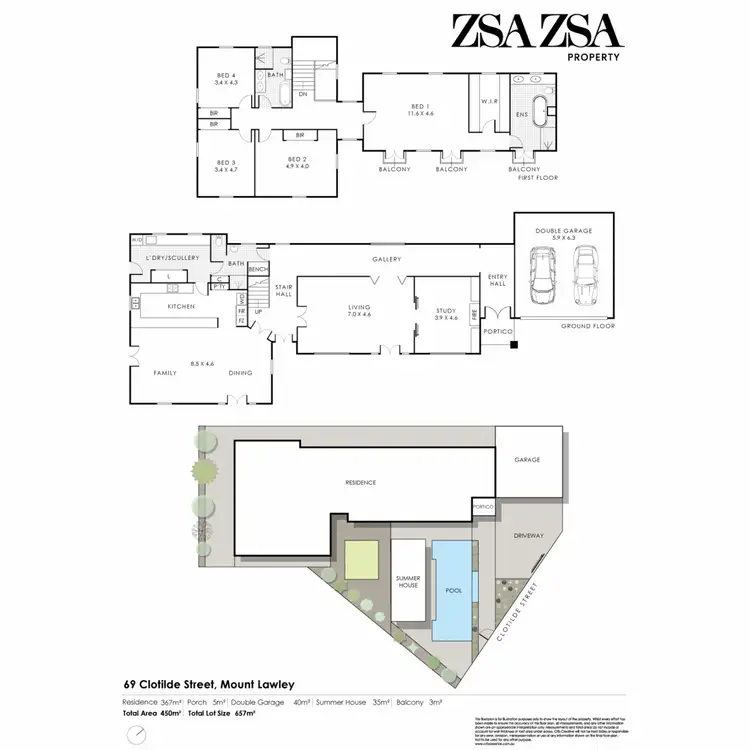 Floorplan of Homely house listing, 69 Clotilde Street, Mount Lawley WA 6050