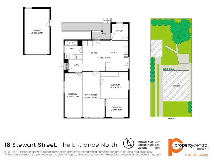 Floorplan of Homely house listing, 18 Stewart Street, The Entrance North NSW 2261