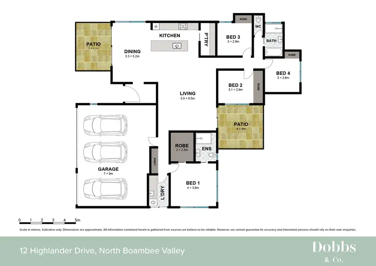 Floorplan of Homely house listing, 12 Highlander Drive, North Boambee Valley NSW 2450