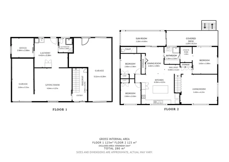 Floorplan of Homely house listing, 34 Dittmann Road, Avoca QLD 4670