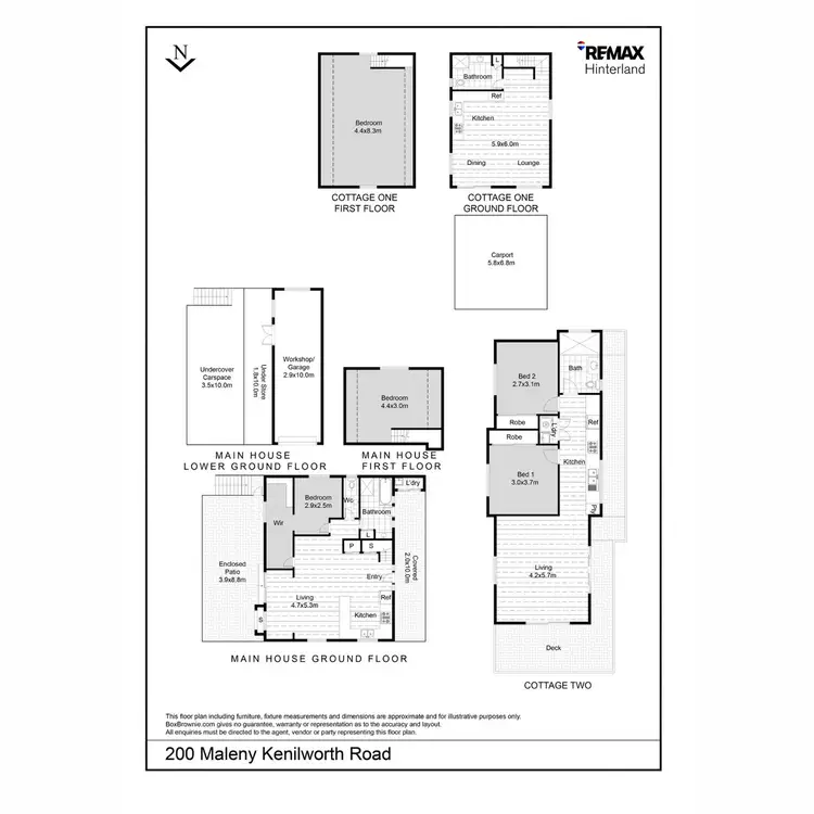Floorplan of Homely house listing, 200 Maleny-Kenilworth Road, Witta QLD 4552