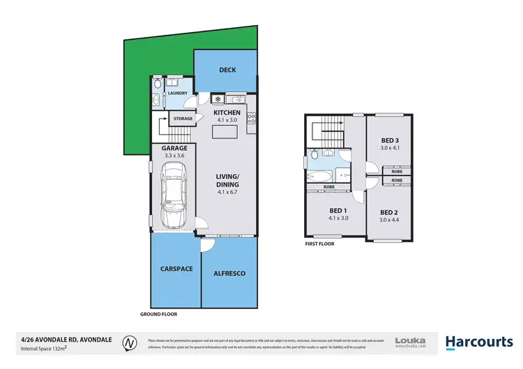 Floorplan of Homely townhouse listing, 4/26 Avondale Road, Avondale NSW 2530