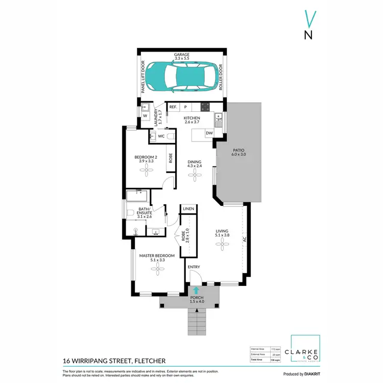 Floorplan of Homely house listing, 16 Wirripang Street, Fletcher NSW 2287