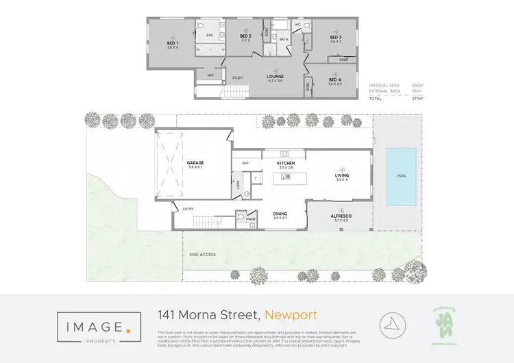 Floorplan of Homely house listing, 141 Morna Street, Newport QLD 4020