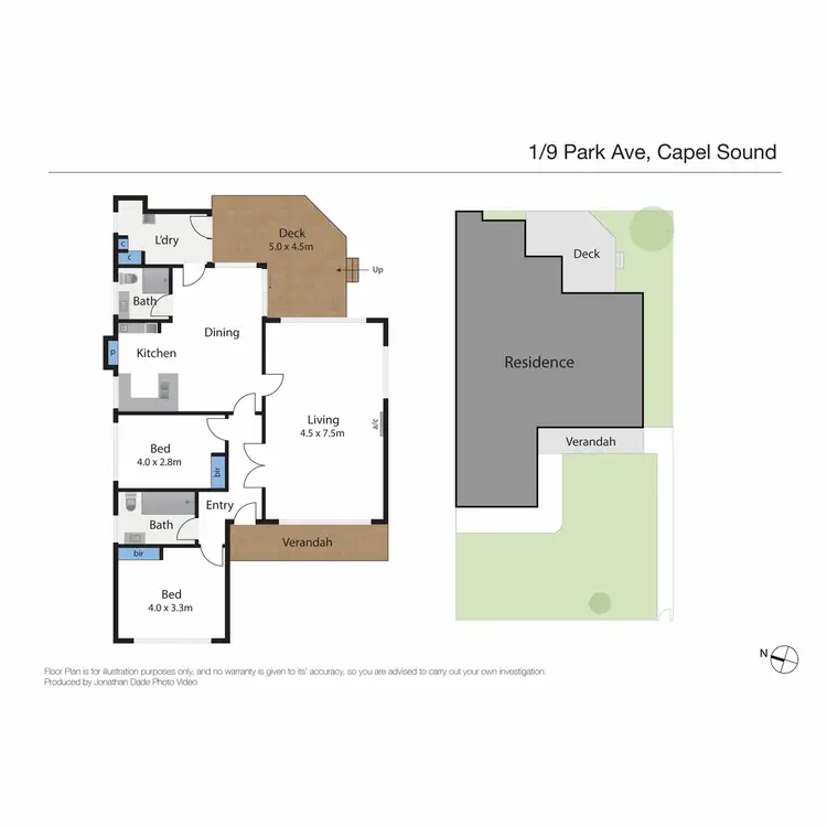 Floorplan of Homely house listing, 1/9 Park Avenue, Capel Sound VIC 3940