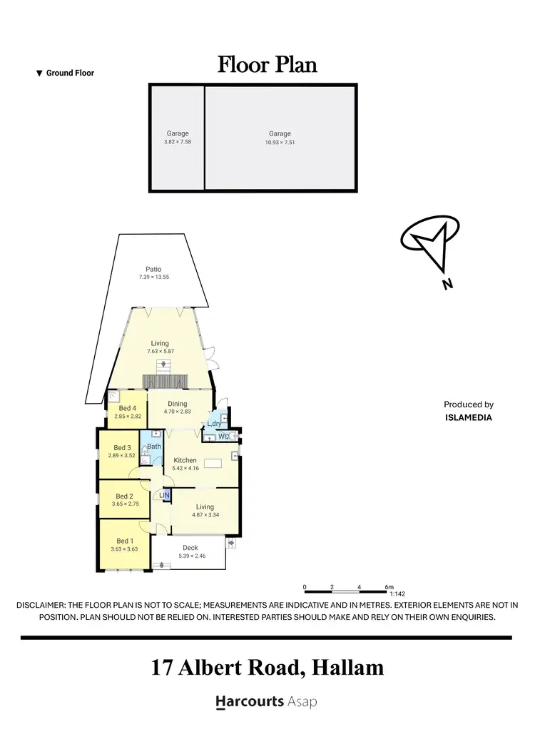 Floorplan of Homely house listing, 17 Albert Road, Hallam VIC 3803