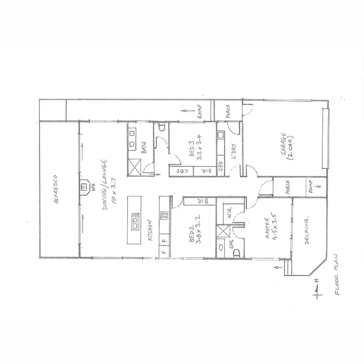 Floorplan of Homely house listing, 20 Leighton Bay Drive, Metung VIC 3904