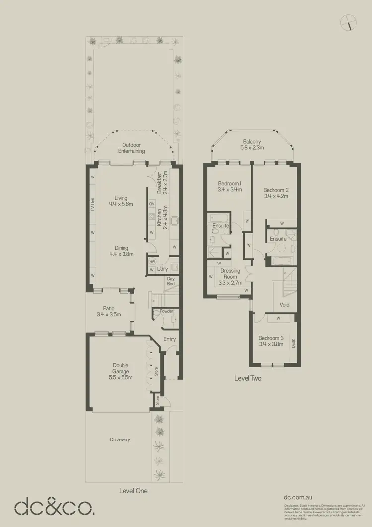 Floorplan of Homely townhouse listing, 16 Jacaranda Drive, Cabarita NSW 2137