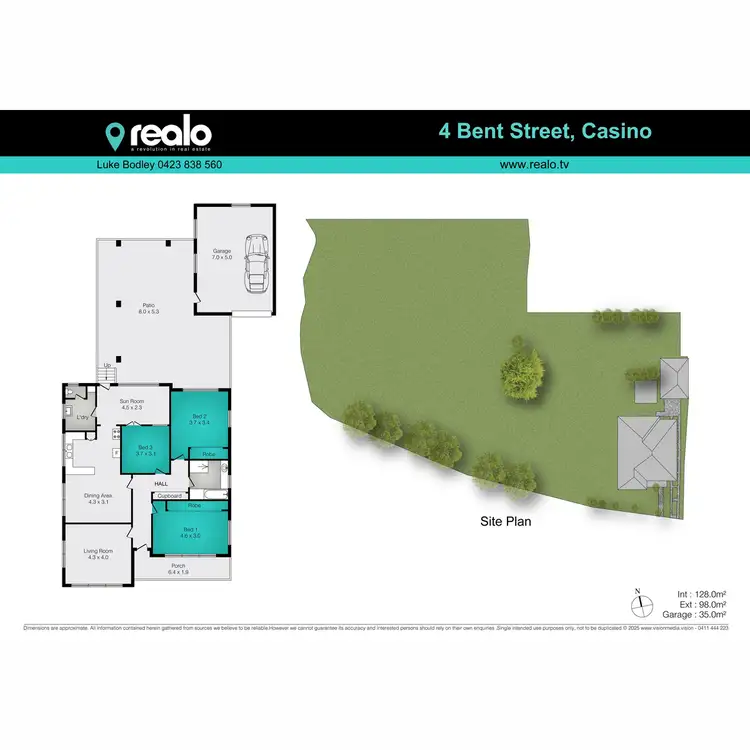 Floorplan of Homely house listing, 4 Bent Street, Casino NSW 2470
