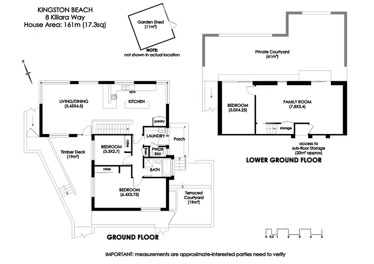 Floorplan of Homely house listing, 8 Killara Way, Kingston Beach TAS 7050