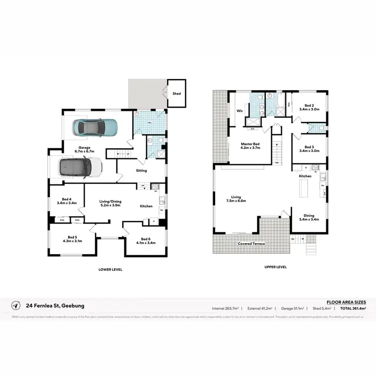 Floorplan of Homely house listing, 24 Fernlea Street, Geebung QLD 4034