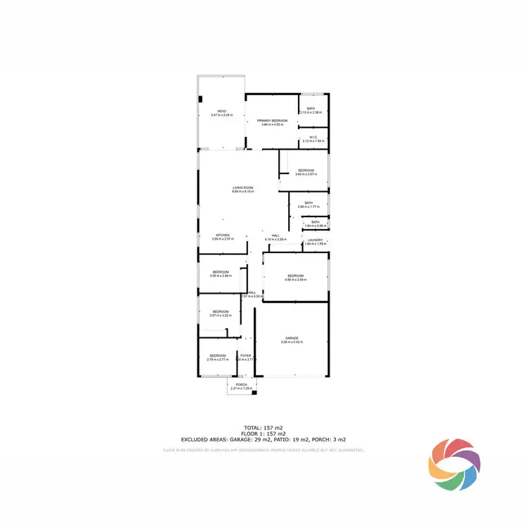 Floorplan of Homely house listing, 17 Tropical Drive, Forest Lake QLD 4078