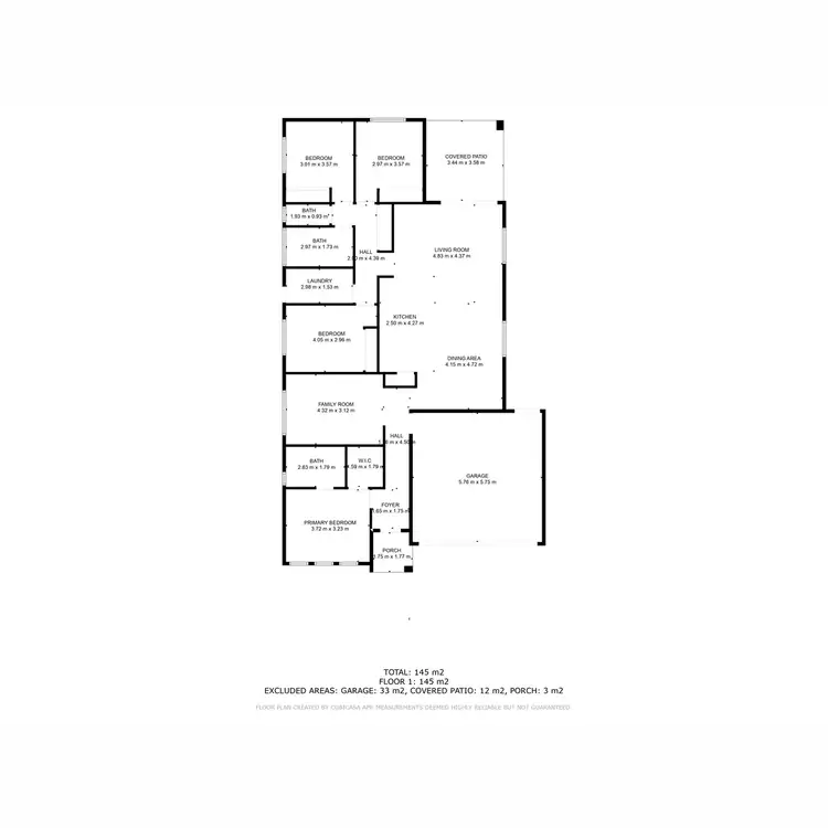 Floorplan of Homely house listing, 18 Marine Court, Urangan QLD 4655