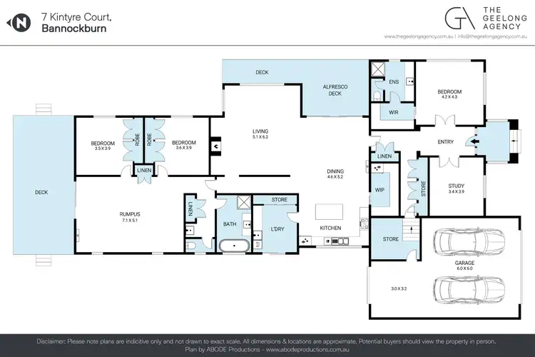 Floorplan of Homely house listing, 7 Kintyre Court, Bannockburn VIC 3331
