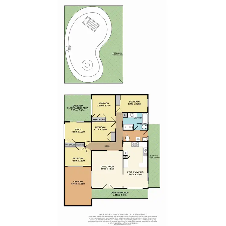 Floorplan of Homely house listing, 19 Mawson Drive, Killarney Vale NSW 2261