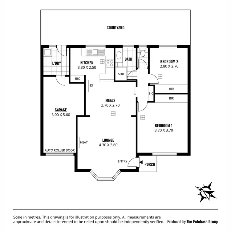Floorplan of Homely unit listing, 10/122 L'Estrange Street, Glenunga SA 5064