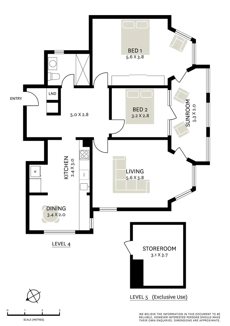 Floorplan of Homely apartment listing, 18/20-22 Waratah Street, Rushcutters Bay NSW 2011