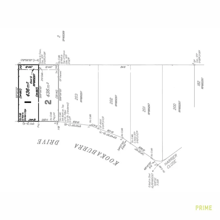 Floorplan of Homely land listing, 17B Kookaburra Drive, Eli Waters QLD 4655