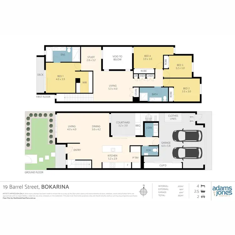 Floorplan of Homely house listing, 19 Barrel Street, Bokarina QLD 4575