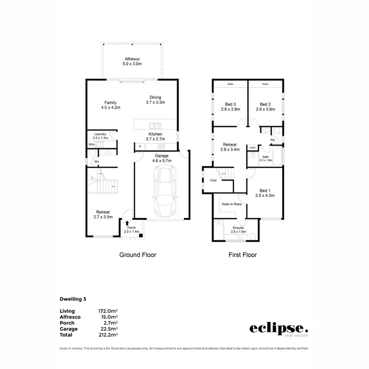 Floorplan of Homely house listing, 2B Windsor Avenue, Para Hills SA 5096