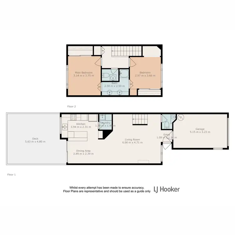 Floorplan of Homely townhouse listing, 8/20 Brickfield Road, Aspley QLD 4034