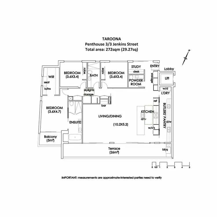 Floorplan of Homely house listing, 3/3 Jenkins Street, Taroona TAS 7053