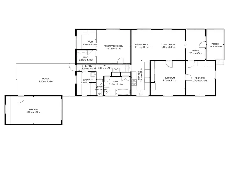Floorplan of Homely house listing, 18 Penny Street, Millbank QLD 4670