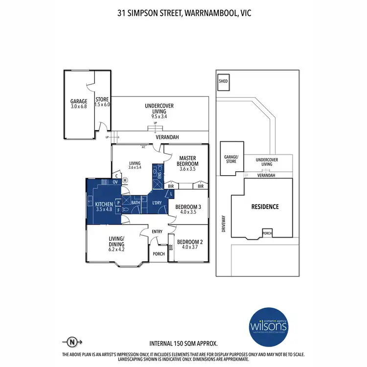 Floorplan of Homely house listing, 31 Simpson Street, Warrnambool VIC 3280