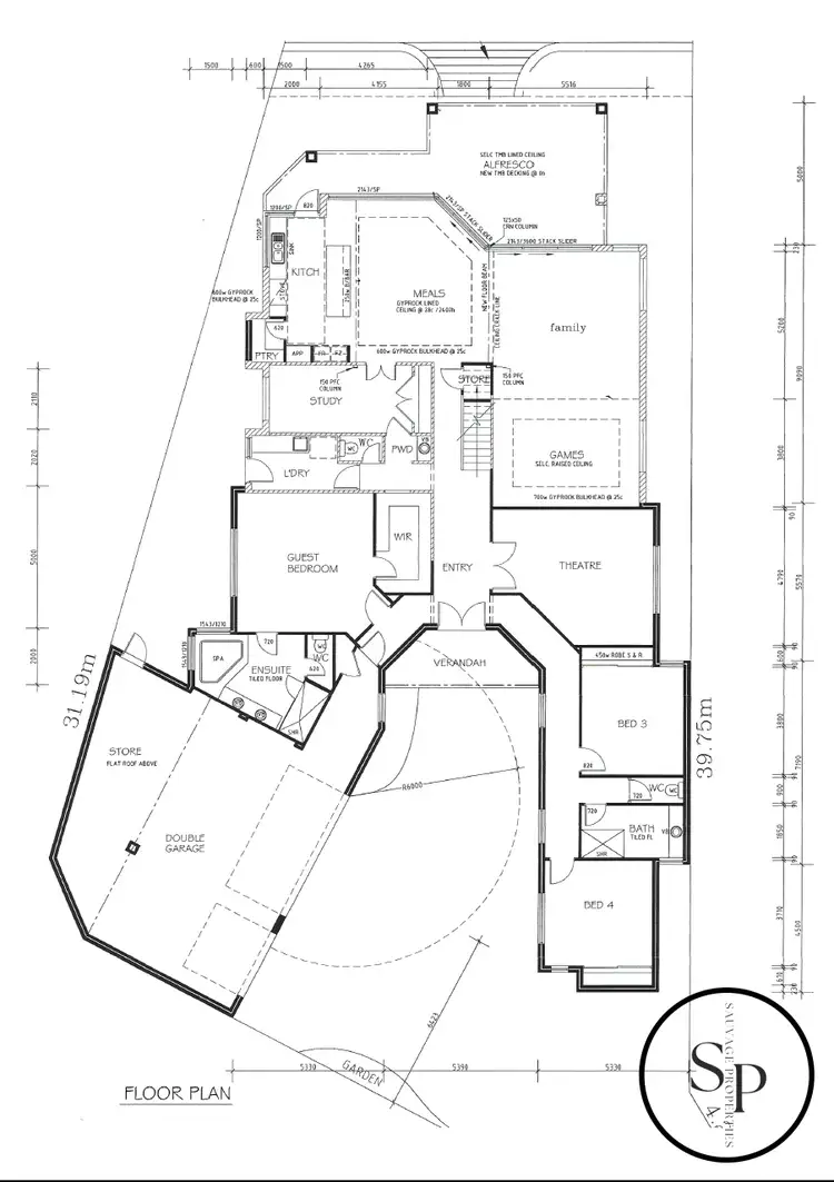Floorplan of Homely house listing, 2 Baruna Court, Halls Head WA 6210