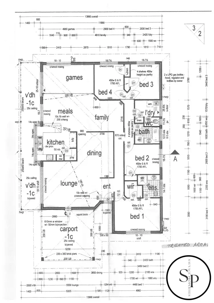 Floorplan of Homely house listing, 20 Wanill Street, Dawesville WA 6211