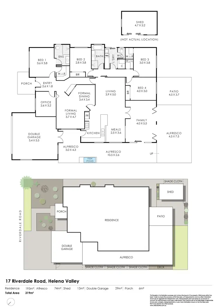 Floorplan of Homely house listing, 17 Riverdale Road, Helena Valley WA 6056