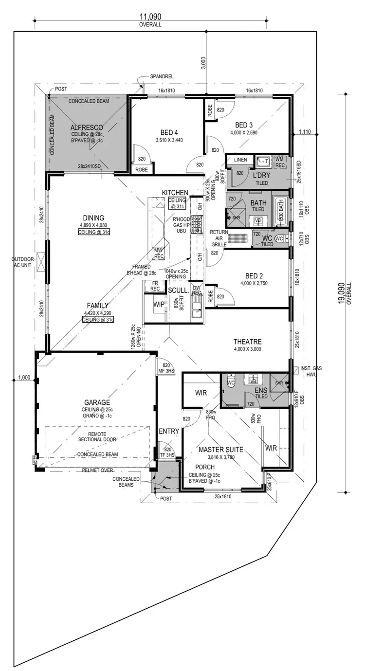 Floorplan of Homely house listing, 47 Encyclia Boulevard, Treeby WA 6164