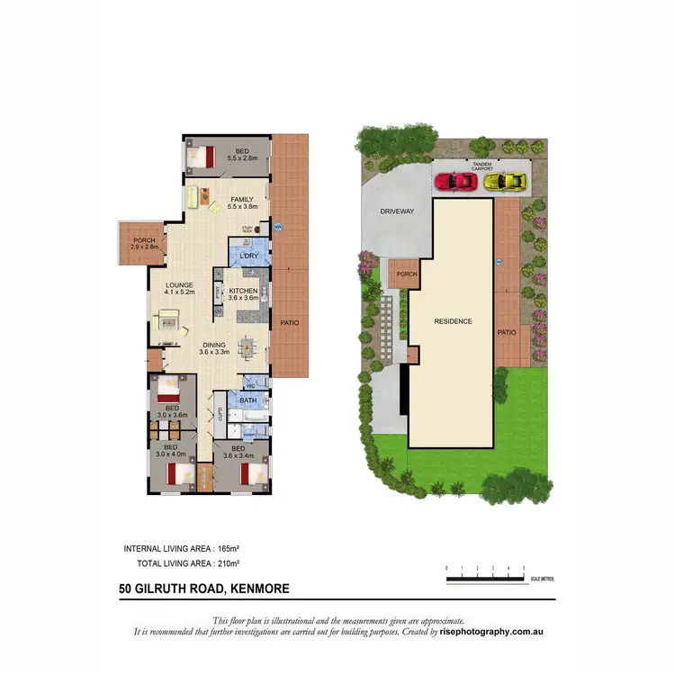 Floorplan of Homely house listing, 50 Gilruth Road, Kenmore QLD 4069