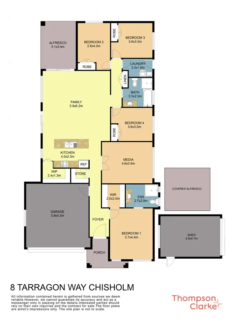 Floorplan of Homely house listing, Address available on request