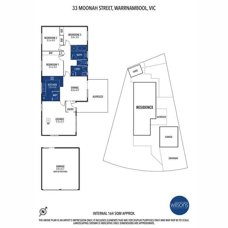 Floorplan of Homely house listing, 33 Moonah Street, Warrnambool VIC 3280