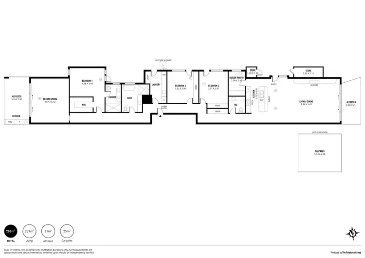 Floorplan of Homely house listing, 1/10 Esplanade, Semaphore South SA 5019