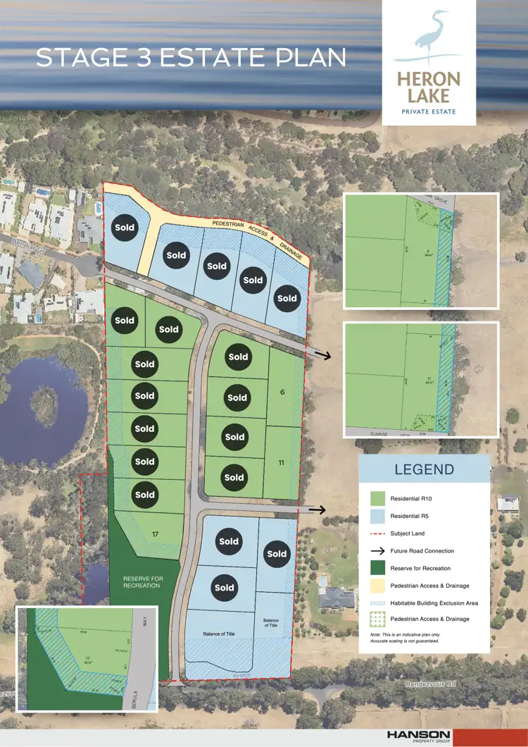 Floorplan of Homely land listing, LOT 11, 3 Sunrise View, Vasse WA 6280