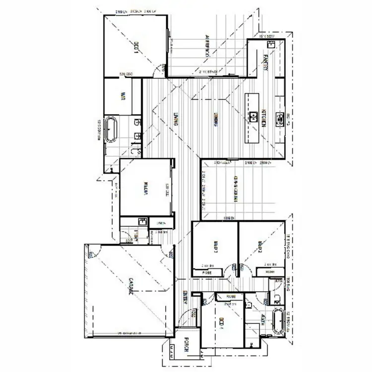 Floorplan of Homely house listing, Address available on request