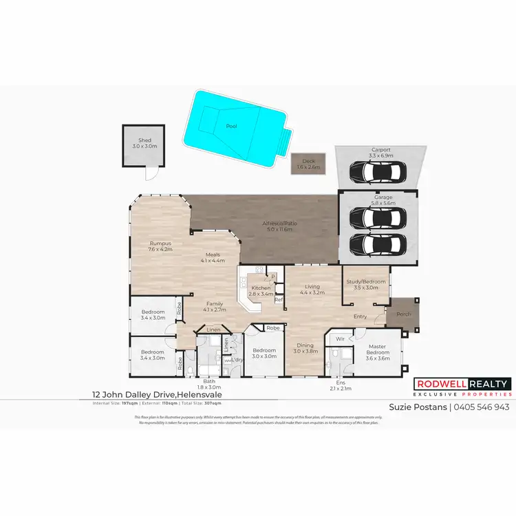 Floorplan of Homely house listing, 12 John Dalley Drive, Helensvale QLD 4212