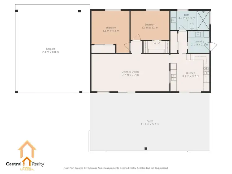 Floorplan of Homely house listing, 10 Catherine Atherton Drive, Mareeba QLD 4880