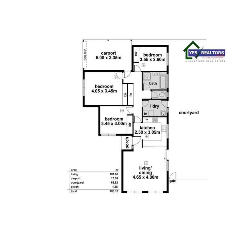 Floorplan of Homely house listing, 53/B Northfield Road, Northfield SA 5085