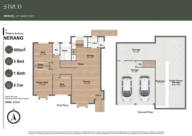Floorplan of Homely house listing, 4 Platano Court, Nerang QLD 4211