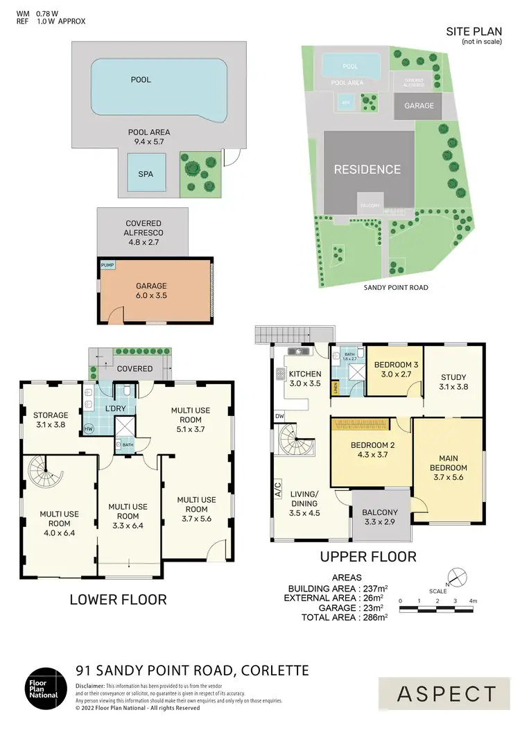 Floorplan of Homely house listing, 91 Sandy Point Road, Corlette NSW 2315