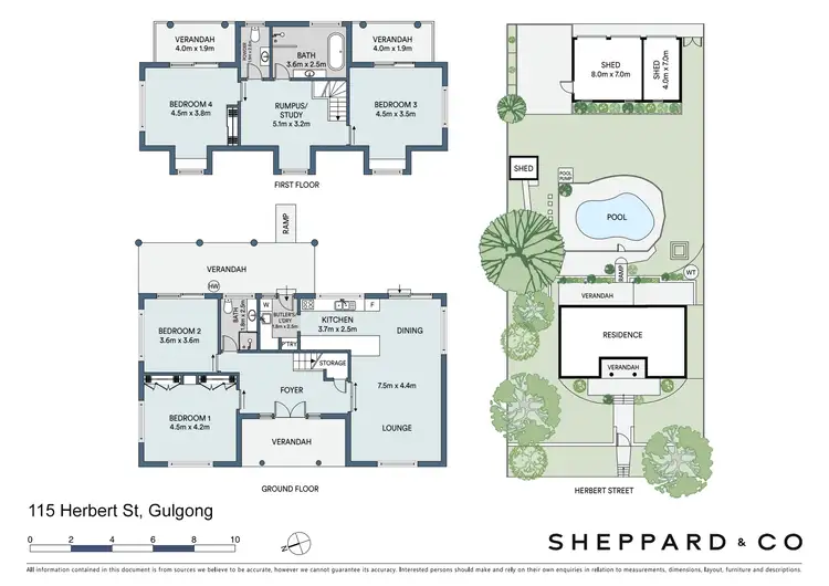 Floorplan of Homely house listing, 115 Herbert Street, Gulgong NSW 2852