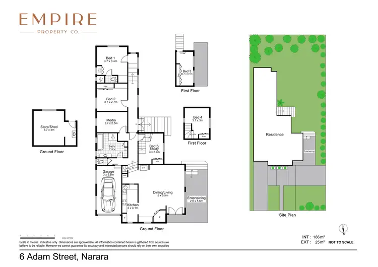 Floorplan of Homely house listing, 6 Adam Street, Narara NSW 2250